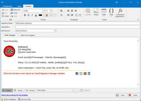 Centrally Manage Email Signatures Disclaimers And Campaigns On Office 365 And Exchange Server